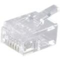 Basic-s Netzwerk Modular-Stecker RJ12 6polig, 6 Kontakte belegt, DEC-Ausfüh - Shiverpeaks