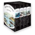 Jules Verne, Romane (20.000 Meilen unter den Meeren - In 80 Tagen um die Welt - Reise zum Mittelpunkt der Erde - Von der Erde zum Mond) (4 Bände im Schuber) - Jules Verne, Gebunden