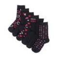 Damen Socken mit Bio-Baumwolle (6er Pack)