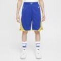 Golden State Warriors 2023/24 Icon Edition Nike NBA Swingman Shorts für ältere Kinder (Jungen) - Blau