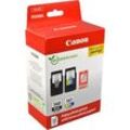 2 Canon Tinten 3713C008 Value Pack PG-560 + CL-561 4-farbig + Papier