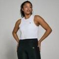 MP Damen Training Crop-Top – Weiß - XXS