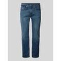 Tapered Fit Jeans im 5-Pocket-Design Modell "502 PANDA"