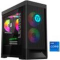 LENOVO Gaming-PC "Legion T5 26IAB7" Computer Gr. Microsoft Windows 11 Home (64 Bit), 16 GB RAM 1000 GB SSD, schwarz