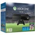 Xbox One 500GB - Schwarz + FIFA 16 Ultimate Team Legends