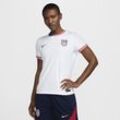 USMNT 2024 Stadium Home Nike Replica Fußballtrikot mit Dri-FIT-Technologie (Damen) - Weiß