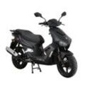 Alpha Motors Motorroller Mustang FI 50 ccm 45 kmh EURO 5 mattschwarz