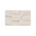 Badematte Nehir Weiß 50x80 cm - Badteppich für Badezimmer - benuta Nest