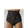 PETITE FLEUR GOLD High-Waist-Slip-Ouvert schwarz Gr. 32/34 für Damen