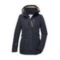 Funktionsjacke G.I.G.A. DX BY KILLTEC "GS 26 WMN JCKT" Gr. 38, blau (navy), Damen, 100% Polyester, Jacken