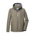 Softshelljacke G.I.G.A. DX BY KILLTEC "GS 7 MN SFTSHLL JCKT" Gr. L, grün (helloliv), Herren, 100% Polyester, Jacken