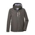 Softshelljacke G.I.G.A. DX BY KILLTEC "GS 7 MN SFTSHLL JCKT" Gr. L, grün (olivgrün), Herren, 100% Polyester, Jacken