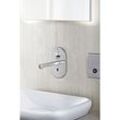 Grohe Eurosmart CE Fertigmontageset 36315000 Ausladung 17,2 cm, Infrarot-Waschtisch-Wand-Armatur, mit Mischung, Trafo, chrom