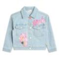 Billieblush Jeansjacke, Patches, Pailletten, für Kinder, blau, 104