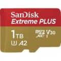 SANDISK Elite Extreme® PLUS UHS-I, Micro-SDXC Speicherkarte, 1 TB, 200 MB/s