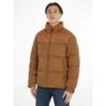 Steppjacke TOMMY HILFIGER "NEW YORK PUFFER JACKET" Gr. XXL, grün (des.khaki) Herren Jacken