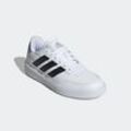 Sneaker ADIDAS SPORTSWEAR "COURTBLOCK" Gr. 42,5, schwarz-weiß (cloud white, core black, silver metallic) Schuhe Sneaker