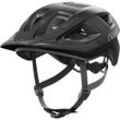 Fahrradhelm ABUS "ADURO 3.0" Gr. L, schwarz (race schwarz), Helme, L Kopfumfang: 58cm - 62cm