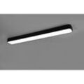 Iperbriko - Deckenleuchte Stab Rechteckig Asterion Led 37w Black Trio Lighting