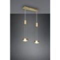 Iperbriko - Suspension Diffusoren Disco Led Dimmer Franklin Brass Trio Beleuchtung