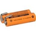 Panasonic - 2,4V 2080mAh Akkupack Mignon aa Ni-MH HHR210AA Lötfahne