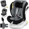 Kidiz - Kindersitz Baby Autositz Kinderautositz Isofix Top Tether 360° drehbar Gruppe 0/1/2/3 ab Geburt 0-36kg Mit Sonnenschutzdach Seitenschutz 5