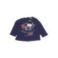 Mango Herren Langarmshirt, marineblau, Gr. 80