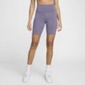 Nike One Leak Protection: Periodensichere Bike Shorts mit mittelhohem Bund für Damen (ca. 20,5 cm) - Lila