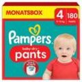 Pampers® Windeln baby-dry™ Monatsbox Größe Gr.4 (9-15 kg) für Babys und Kleinkinder (4-18 Monate), 180 St.