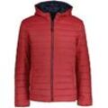 Steppjacke LERROS "LERROS Leichte Steppjacke", Herren, Gr. XXXL, rot, 100% Polyester, Jacken