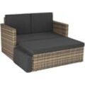 Rattan Lounge Korfu - natur