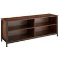 Sideboard Navan 147x41x60,5cm - Industrial Holz dunkel, rustikal