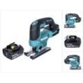 Djv 184 T1 Akku Pendelhub Stichsäge 18 v Brushless + 1x Akku 5,0 Ah - ohne Ladegerät - Makita