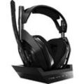 ASTRO GAMING A50 Wireless + Base Station for PlayStation® 4/5/PC, Over-ear Gaming Headset Schwarz