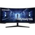 SAMSUNG Odyssey G5 C34G55TWWP 34 Zoll UWQHD Gaming Monitor (1 ms Reaktionszeit