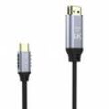 2m 4K HDMI-Kabel: Brillante Bildübertragung, Abwärtskompatibilität, Typ-C zu HDMI, Goldspitze