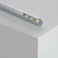 Aluminiumprofil Kleiderstange für Garderobe für LED-Streifen bis 12mm 2 m