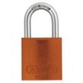 Abus Vorhangschloss Color 72/40 HB40 verschiedenschließend orange 7 Farben zur Wahl - orange