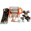 Winchmax - Hydraulik Winde 9072kg Original Orange Winde. 25m x 14mm Stahl Seil. 12V Steuersystem