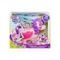 Mattel GVL88 - Polly Pocket - Einhorn-Party Puppe mit Zubehör, Spielset