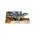 Mattel GYC94 - Jurassic World - Strike N' Roar - Giganotosaurus mit Brüllgeräuschen, ca. 54 cm