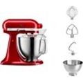 KITCHENAID Küchenmaschine "Artisan 5KSM185PSECA", rot (candy apple), B:24cm H:36cm T:37cm, Küchenmaschinen