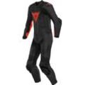 Dainese Laguna Seca 5, Lederkombi 1tlg. perforiert Schwarz/Neon-Rot 48 male