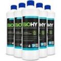 BiOHY Profi Fensterreiniger, Glasreiniger, Fensterputzmittel, Bio-Konzentrat 6er Pack (6 x 1 Liter Flasche)