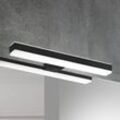 LED-Spiegellampe Veronica, Breite 30 cm, schwarz