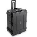 B&W International B&W Outdoor Case Typ 7800 2 Rollen 157 l - Schwarz Schaumstoff