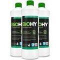 BiOHY Bodenreiniger, Fußbodenreiniger, Nicht schäumender Bodenreiniger, Bio-Konzentrat 6er Pack (6 x 1 Liter Flasche)