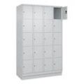 CP Schließfachschrank Classic PLUS lichtgrau 080020-405 S10003, 20 Schließfächer 120,0 x 50,0 x 195,0 cm