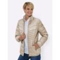 Steppjacke CASUAL LOOKS Gr. 40, beige Damen Jacken