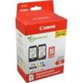 2 Canon Tinten 5437C006 Photo Value Pack PG-575XL + CL-576XL 4-farbig + Papier